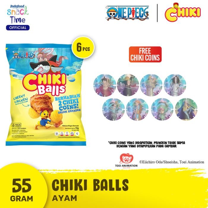 

4ZMI Chiki Ball Ayam 55 Gr - 6 Pcs