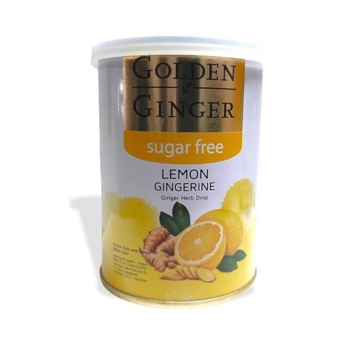 

4ZMI Golden Ginger 100 Gr Permen Jahe Lemon