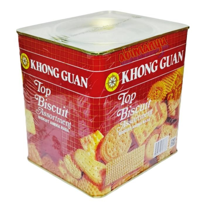 

4ZMI Biskuit Khong Guan Kaleng Top Assortment Medium 1000 Gr