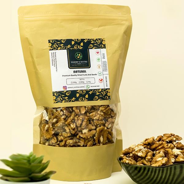 

4ZMI Raw Premium Walnut Natural 500G (Kacang Otak / Kacang Kenari Mentah)