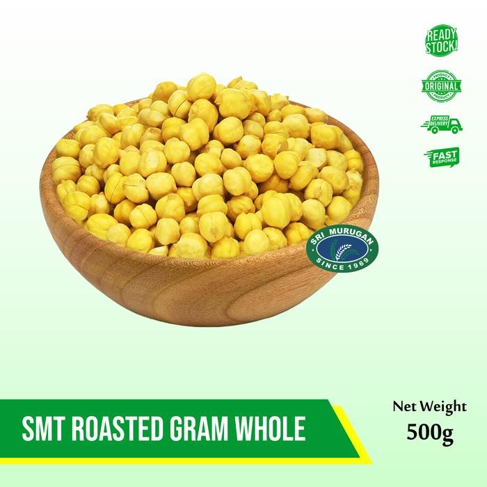 

4ZMI Smt Roasted Gram Whole 500Gm (Kacang)