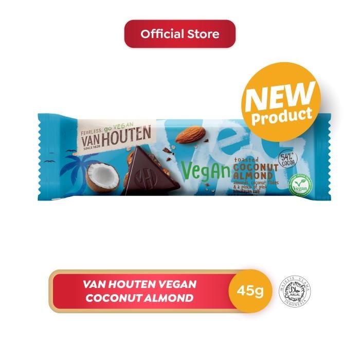 

4ZMI Van Houten Cokelat Vegan Coconut Almond 45 G