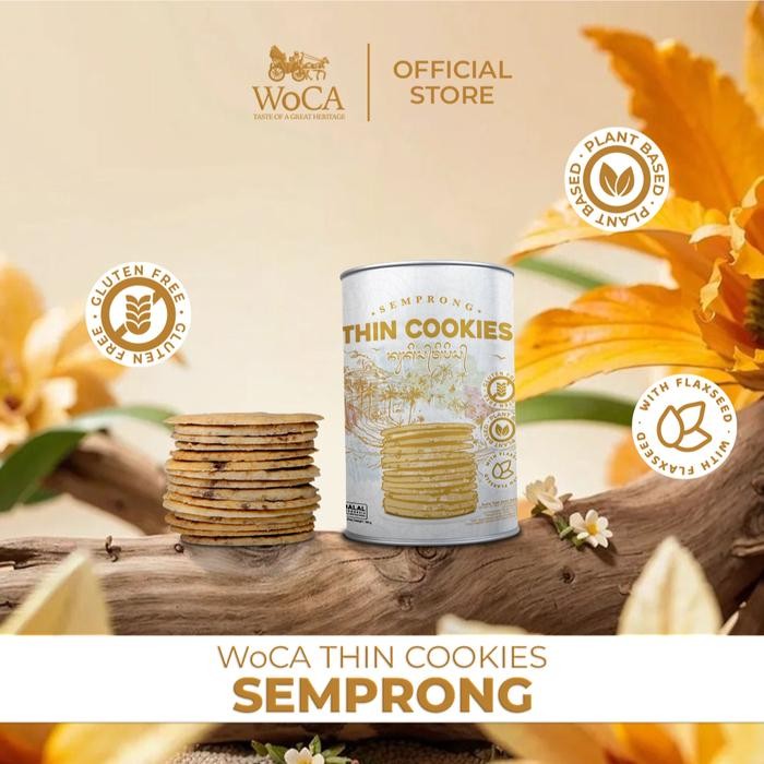 

4ZMI Woca Thin Cookies Krunz Semprong 90 Gram