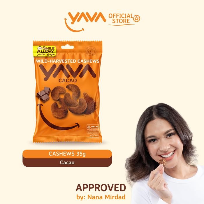 

ND2L Yava Cashew / Kacang Mede Rasa Cacao 35 Gram