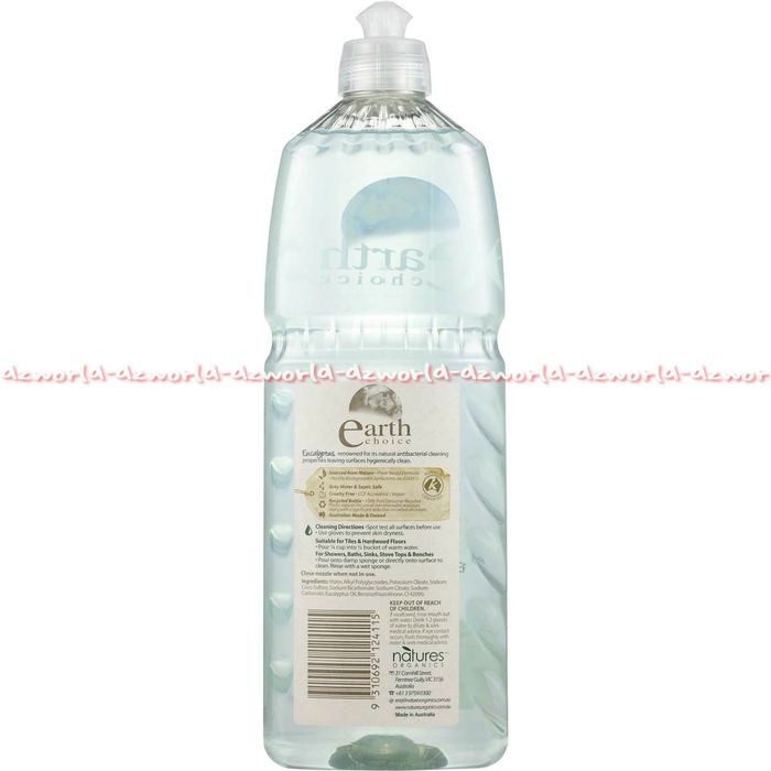 Earth Choice Wool & Delicates 1L Sabun Mesin Cuci Bukaan Atas Samping