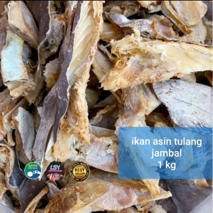 

IOI2 Ikan Asin Tulang Jambal 1000Gram / 1 Kg