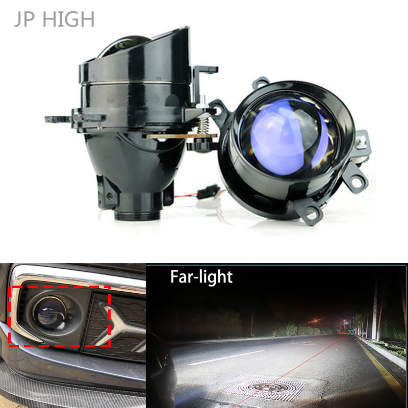 3.0 Inch Fog Light Projector Lens 12000LM Bi-Xenon HID Fog Lamp for