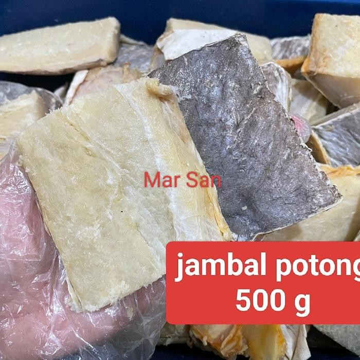 

IOI2 Ikan Asin Jambal Potong 500 Grm Kualitas Super Goreng Seafood Meat Frozen Fish