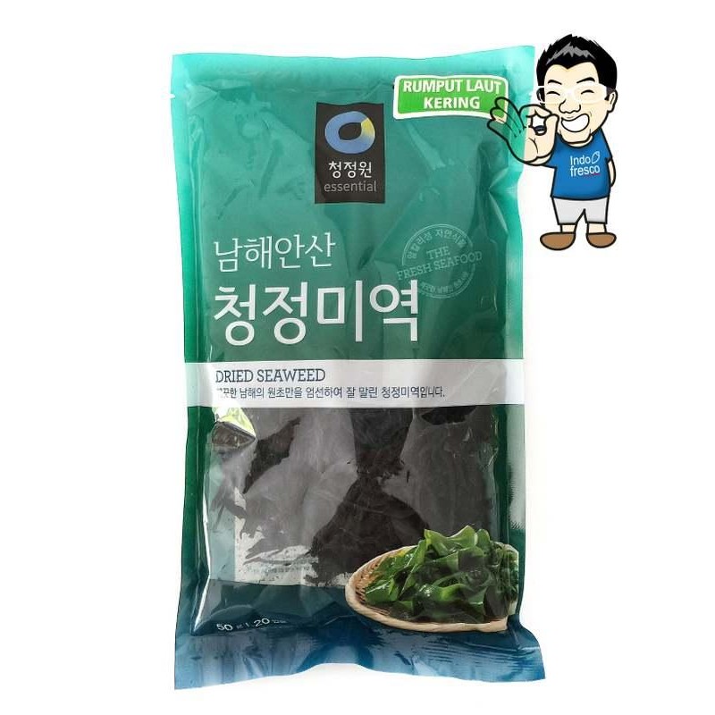 

IOI2 Chung Jung One Daesang Miyeok- Dried Seaweed- Rumput Laut Kering 50 Gr