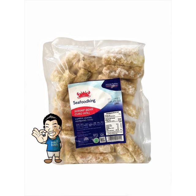 

IOI2 Seafood Shrimp Bean Curd Roll- Olahan Udang Kulit Tahu 500G