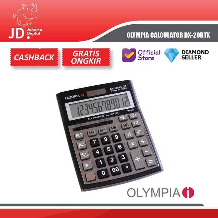 

OLYMPIA CALCULATOR DX-20BTX - KALKULATOR