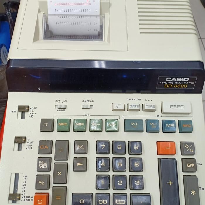 

CASIO DR-8620 CALCULATOR