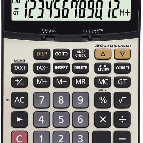 

CASIO DJ-220D - CHECK & CORRECT CALCULATOR / KALKULATOR DESKTOP DJ220D