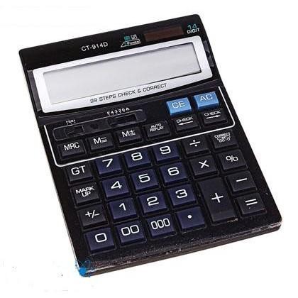 

KALKULATOR DAGANG 14 DIGIT CITIZEN CT-914D