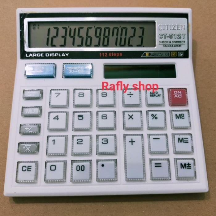 

BGN1 KALKULATOR CITIZEN CT 512T BEST SELLER