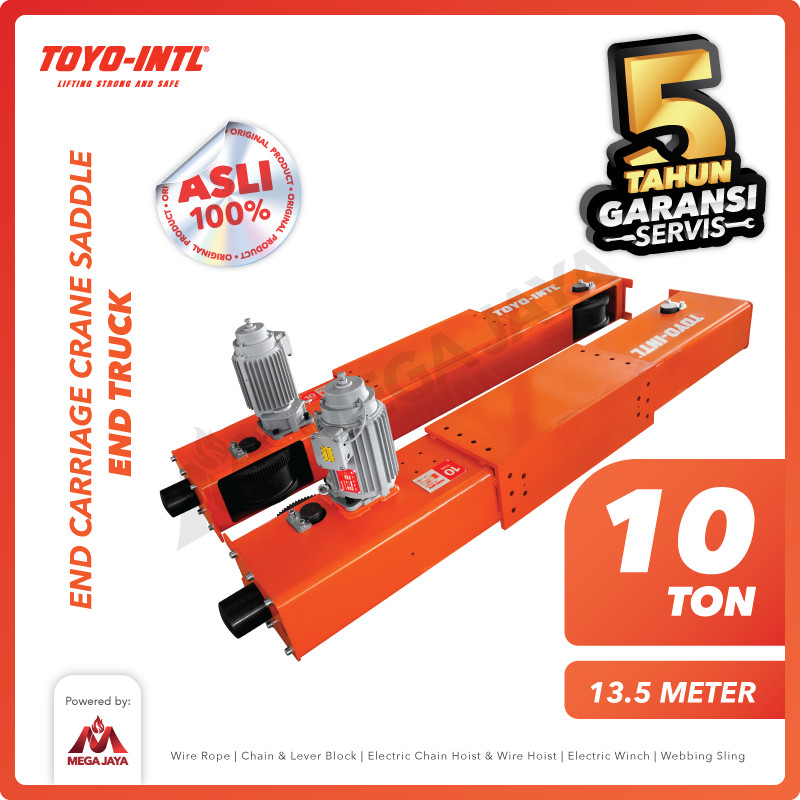 TOYO End Carriage / Crane Saddle 10 Ton