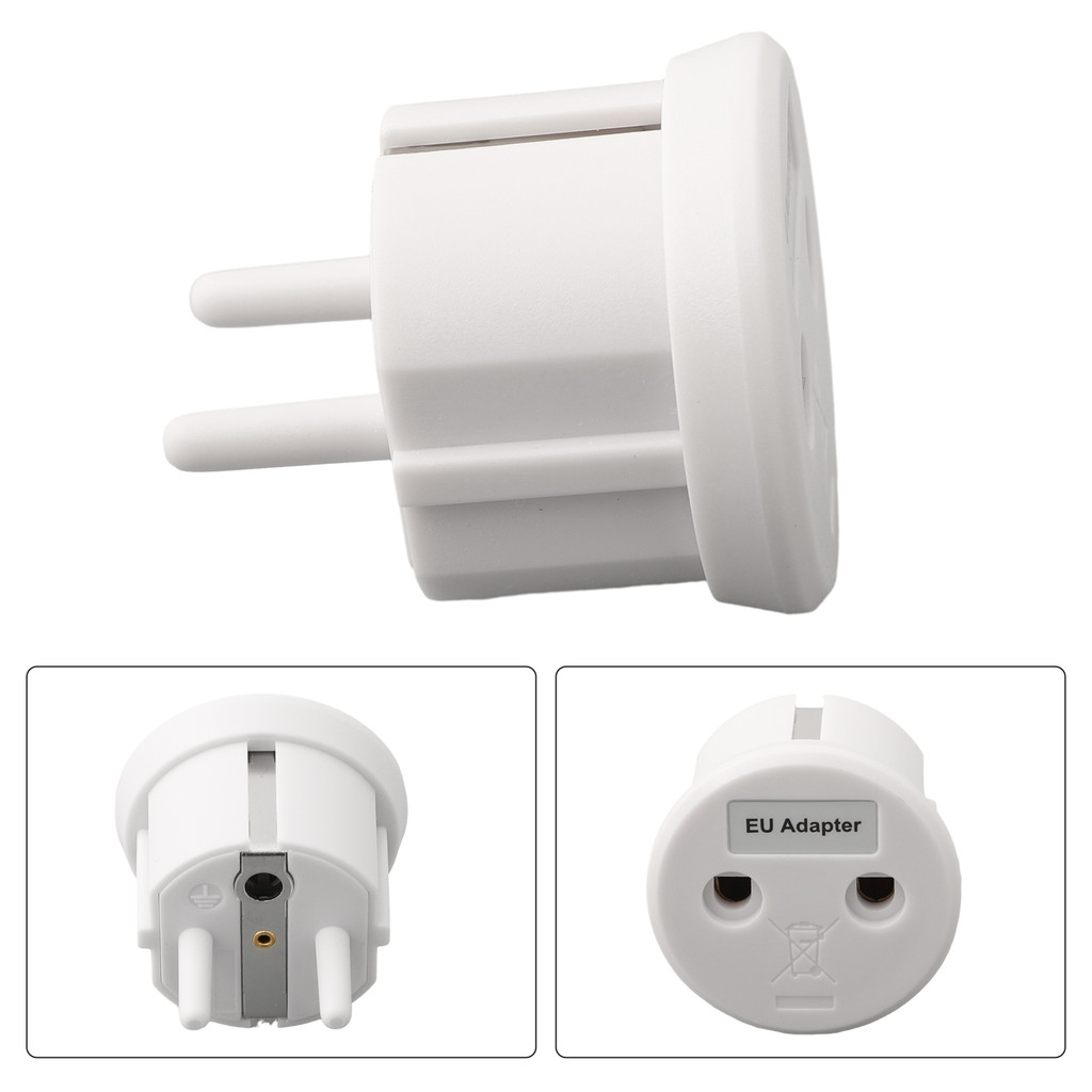 Plastic Grounding Socket Grounding Anti-static Eu-plug For Earthing Socket For Home Improvement Elec