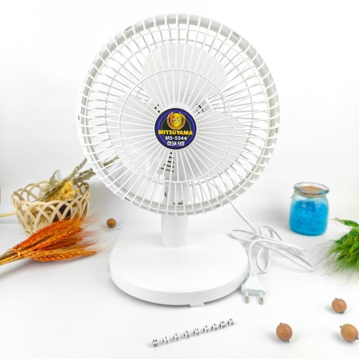 Cosmoos National - Kipas Angin Meja Desk Fan Sni Mitsuyama Ms-5544 5544 9 Inch