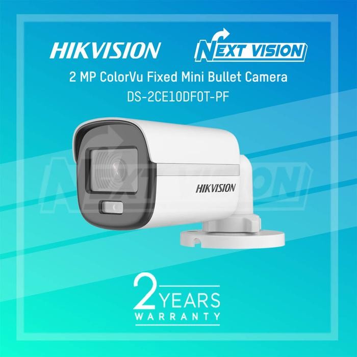Ds-2Ce10Df0T-Pf - Hikvision Turbo Hd Camera 2Mp Colorvu