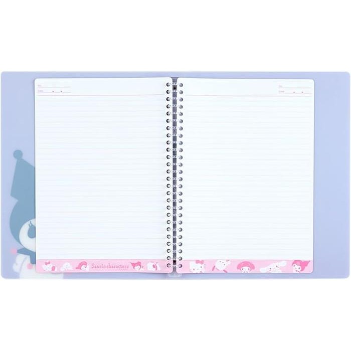 

Binder B5 New Life Sanrio My Melody Cinnamoroll Plastic 26 Ring Buku Catatan Notebook Limited