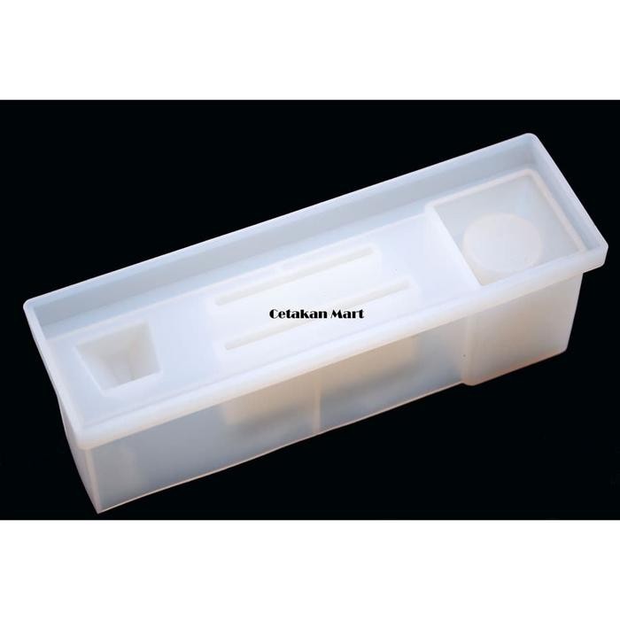 

Cm Cetakan Resin Craft Diy Desk Box Storage Holder Silikon
