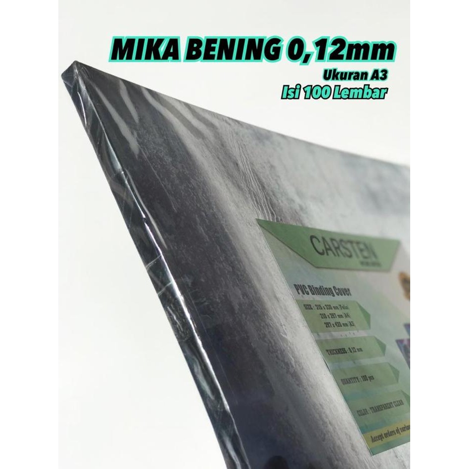 

Mika Jilid 0.12 Mm A3 Isi 100 Lembar