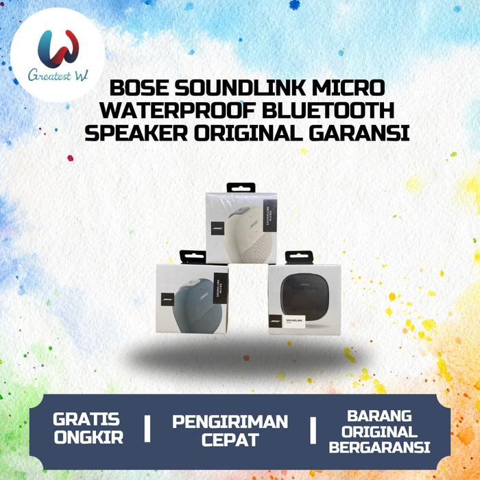 Bagus Bose Soundlink Micro Waterproof Bluetooth Speaker Original Garansi New Sale