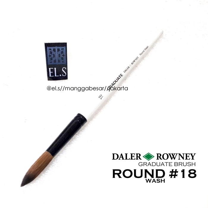 

Daler Rowney Graduate Brush Round Wash 18 (Kuas Lukis)