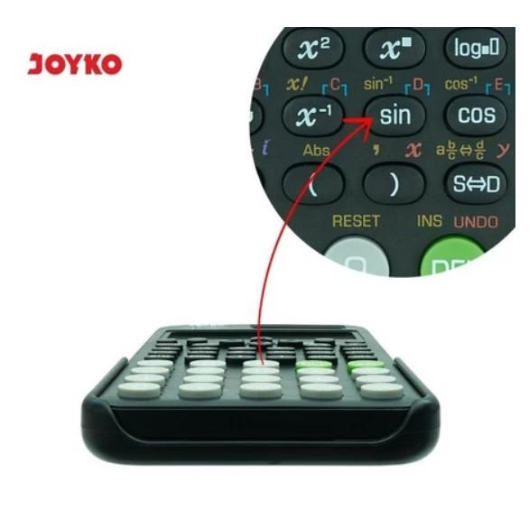

Calculator Kalkulator Joyko Cc-67 Scientific 552 Functions Ori