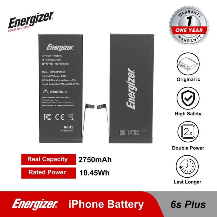Batre Baterai Battery Energizer - iPhone 6s / 6s Plus Original