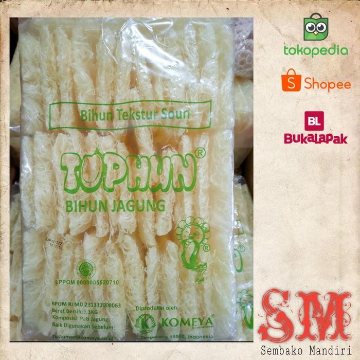

H48Y Bihun Jagung Tophun 3 Kg