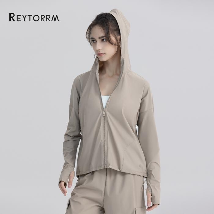 Reytorrm Jaket Olahraga Wanita Jaket Anti Uv Upf50+