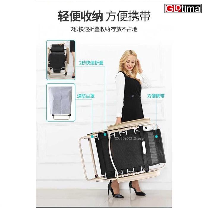 Kasur Kursi Lipat Outdoor Santai Berjemur Velbed Folding Air