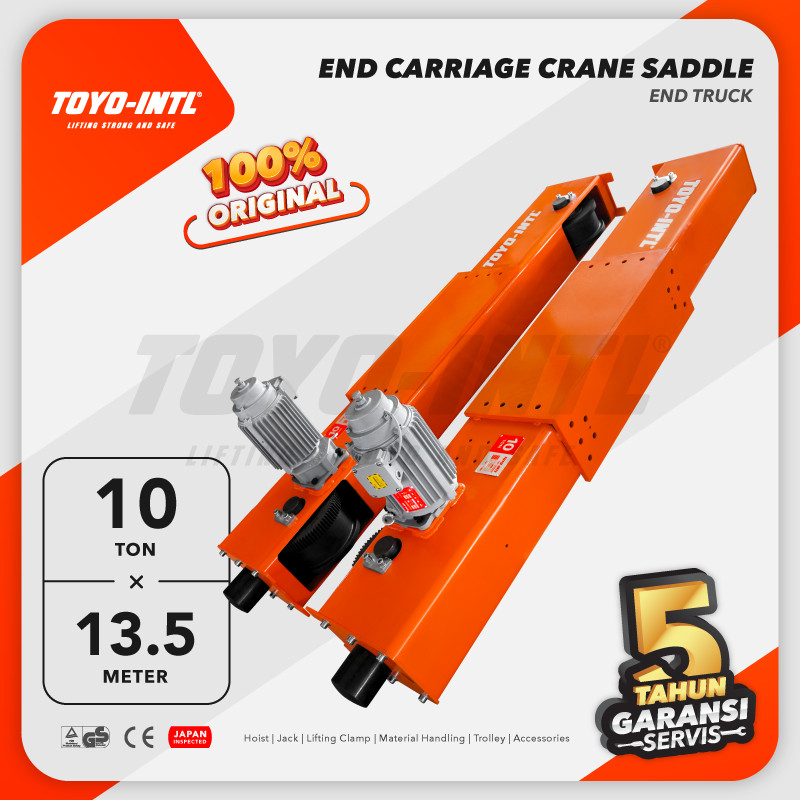 TOYO End Carriage / Crane Saddle 10 Ton