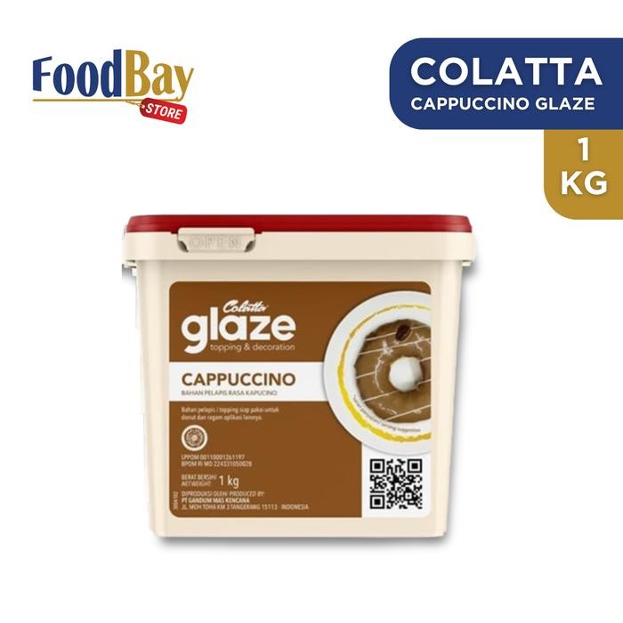 

COLATTA - Glaze Cappuccino 1 Kg / Coklat Topping Dekorasi