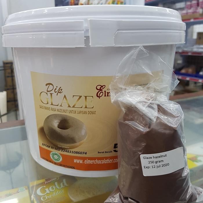 

Hazelnut Elmer Donut Dip Glaze 250grm