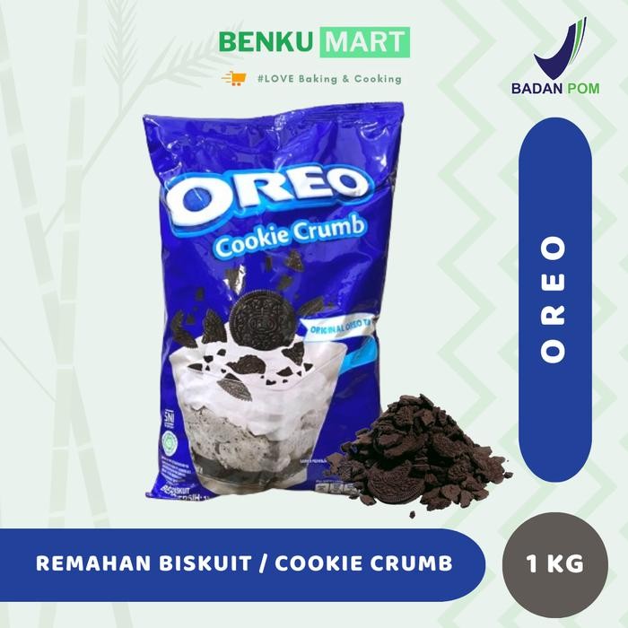 

Oreo Cookie Crumb 1 kg Topping Kue