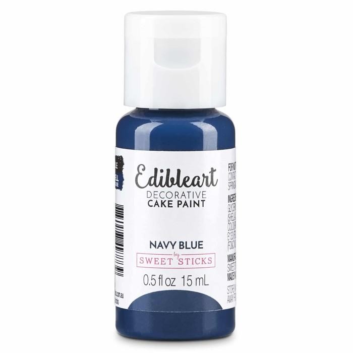 

Navy Edible Art Paint Sweet Sticks Cake Kue Pewarna 15 ml