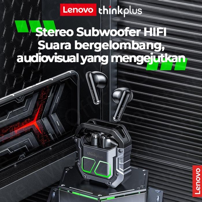 Lenovo Thinkplus Xt81 Bluetooth Earphone Tws Gaming Lowlatency Earbuds