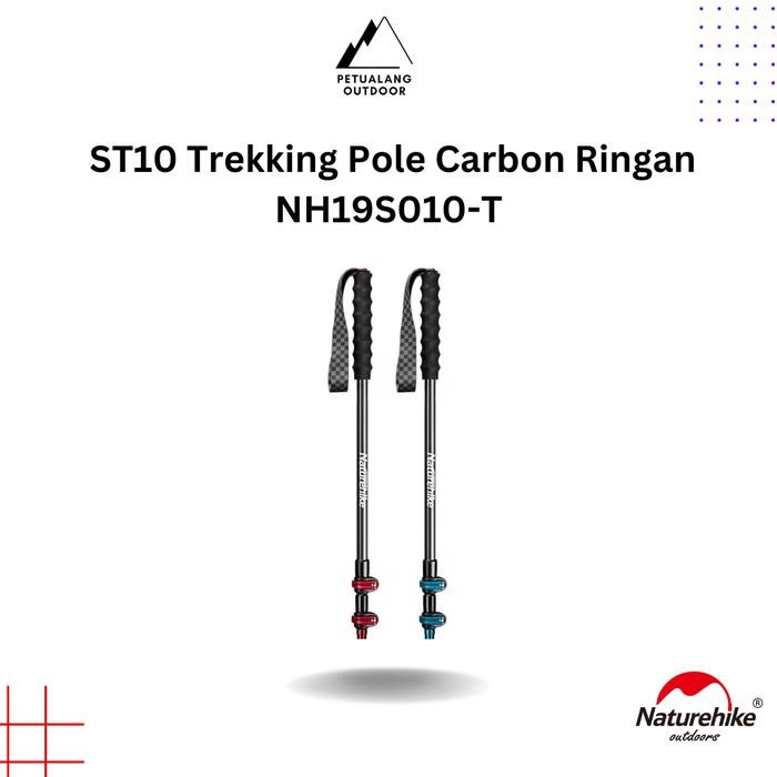 Naturehike NH19S010-T ST10 Trekking Pole Carbon Ringan