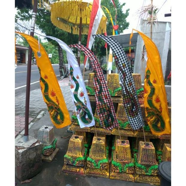ASLI READY Kober / bendera naga / umbul-umbul naga 1,5 meter / umbul-umbul READY STOCK