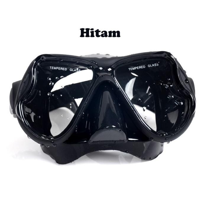 Kacamata Selam Scuba Diving / Anti Kabut Masker Selam Set Snorkel Kacamata Renang Scuba Snorkeling /