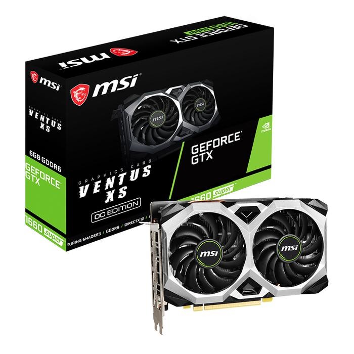 Menarik Vga Msi Gtx 1660 6Gb Ventus Xs Super