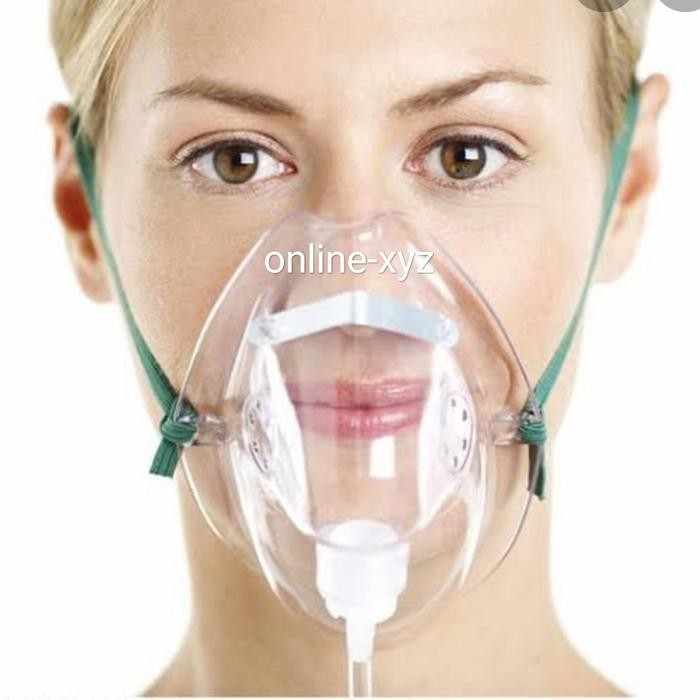 JTTOP" SELANG OKSIGEN MEDIS OXYGEN MASK TABUNG REGULATOR PORTABLE SATURASI