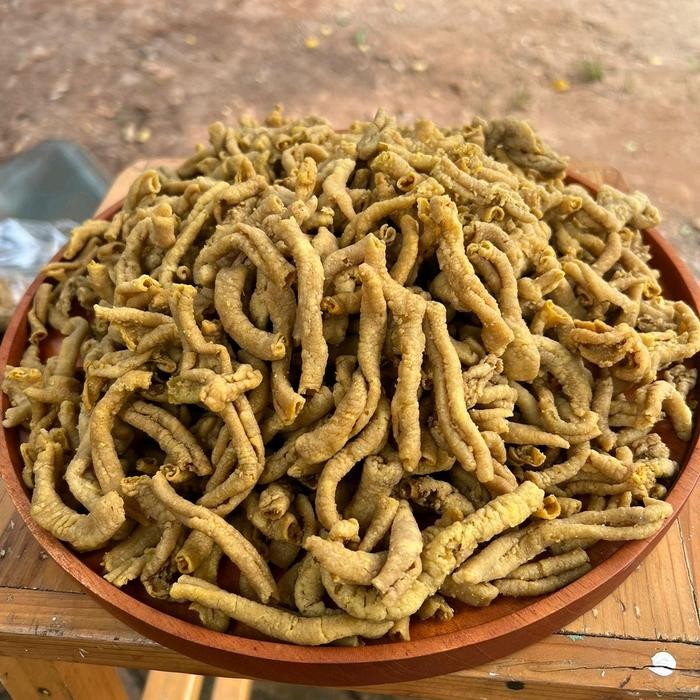 

KRIPIK USUS AYAM CRISPY 1KG FOOD SNACKS KERIPIK CEMILAN SNACK