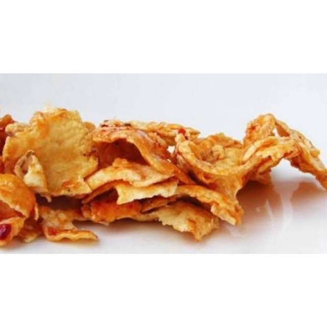 

500GRAM (1/2KG) KERIPIK EMPING THAILAND PEDAS MANIS UTUH MEKAR TIPIS