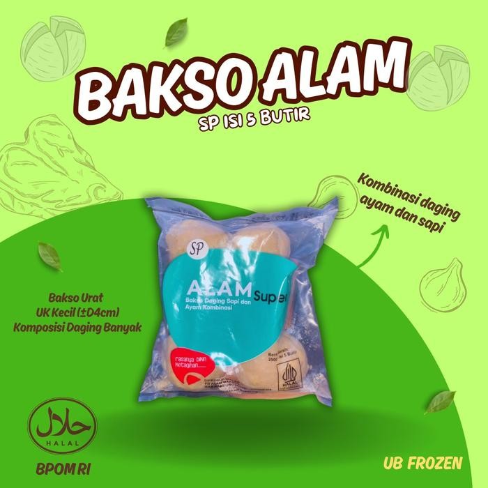 

BASO ALAM SUPER URAT SP URAT SUPER FROZEN FOOD BAKSO