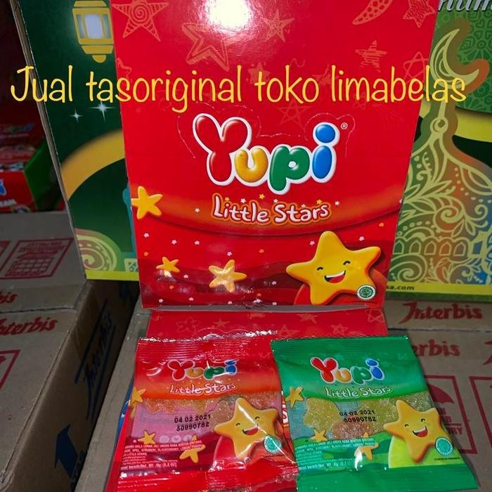

PERMEN YUPI LITTLE STAR 1 BOX ISI 24 SACHET