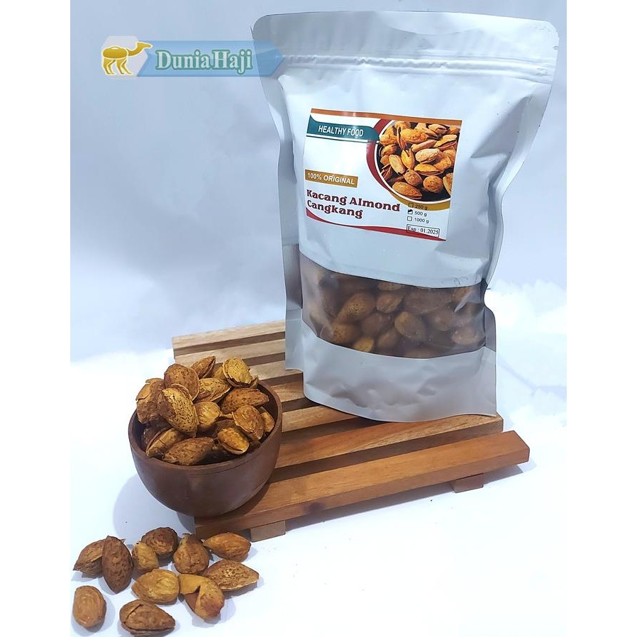 

ALMOND KACANG ALMON ROASTED HARGA GROSIR UNTUK OLEH OLEH HAJI DAN UMROH