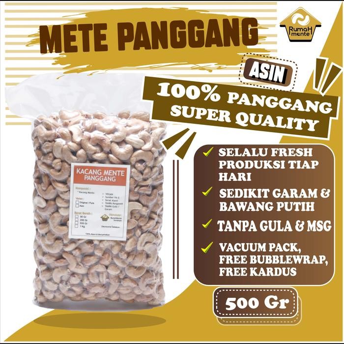 

500GR MENTE UTUH ROASTED OVEN RASA ASIN GURIH